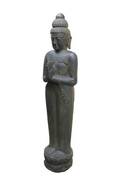 Artikelbild 1 des Artikels “Stehender Buddha, 175cm hoch, antikisiert “